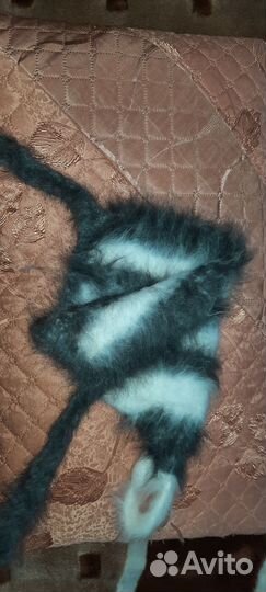 Детская пуховая шапочка