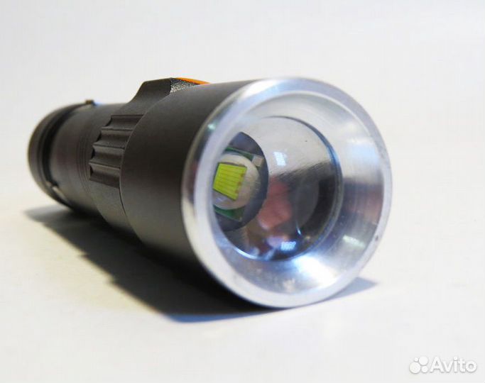 Фонарь компактный ручной USB-T6 zoom