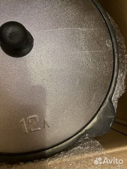 Казан чугунный 10л новый