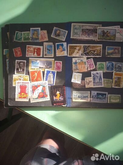 Почтовые марки СССР и европа