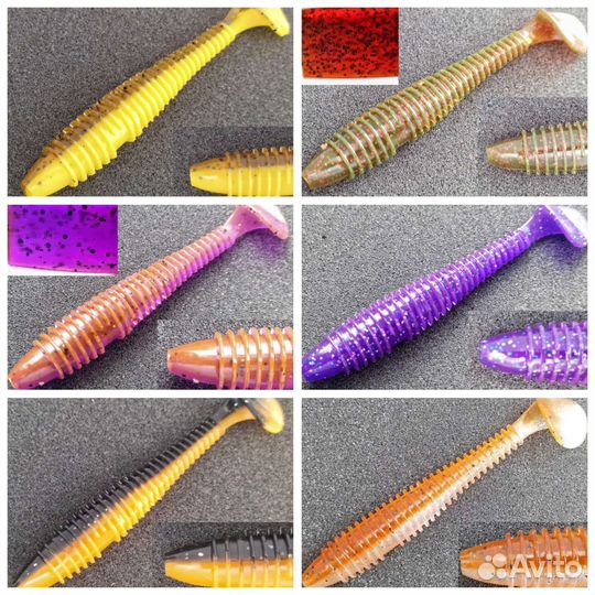 Силиконовые приманки Keitech Swing Impact Fat