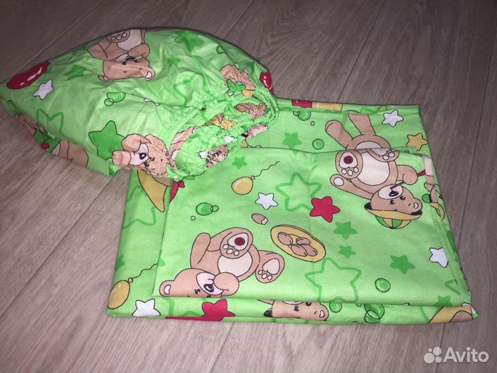 Новый комплект детского постельного белья