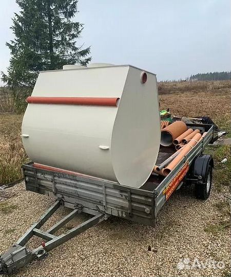 Установка септик быстро