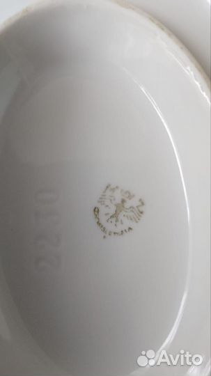 Посуда фарфор гдр kahla, Чехословакия