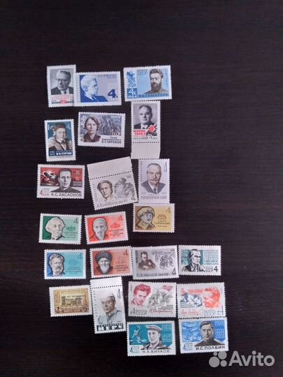 Марки СССР разная тематика