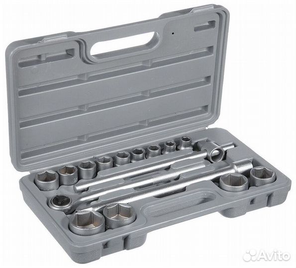 Набор головок торцевых 16 предметов 10-32 мм