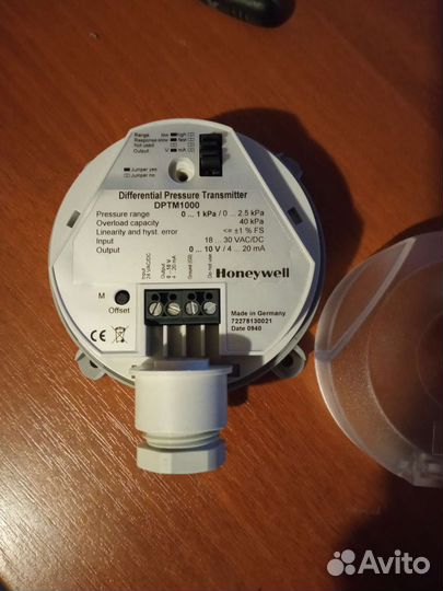 Dptm1000 Honeywell датчик давления