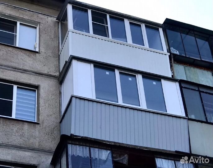 Остекление балконов и лоджи под ключ