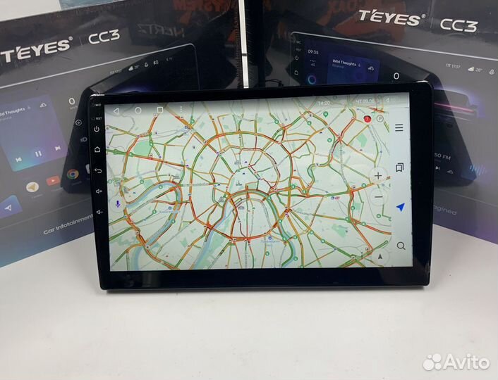 Магнитола на андройде Teyes 3/32 для Kia