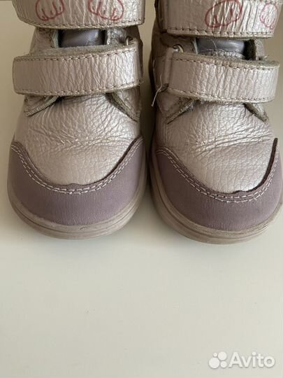 Ботинки демисезонные для девочки 21 размер