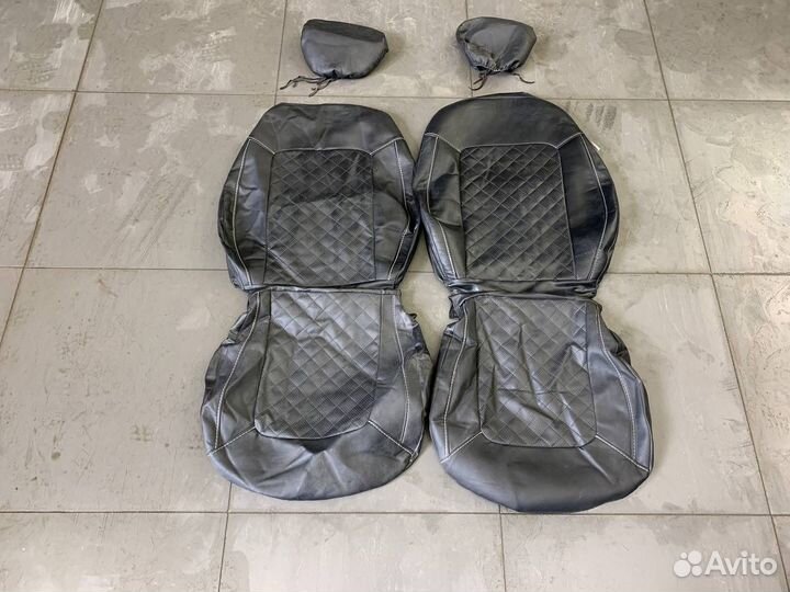 Чехлы KIA ceed кожзам бу