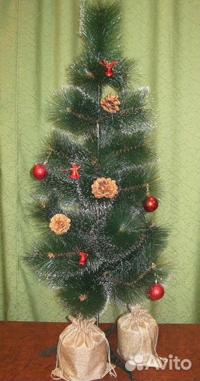 Елка искусственная заснеженная новая