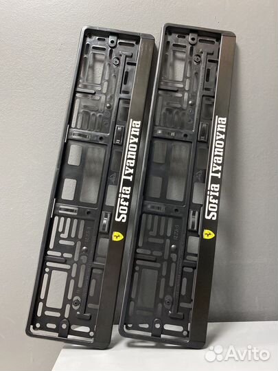 Уф-печать на авто и мото рамках