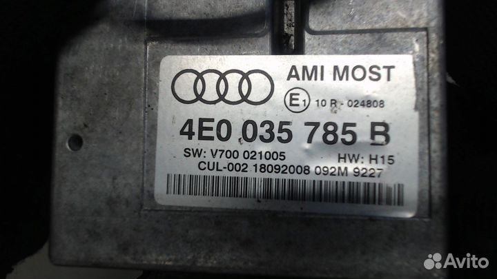 Блок управления интерфейсом Audi Q7, 2007