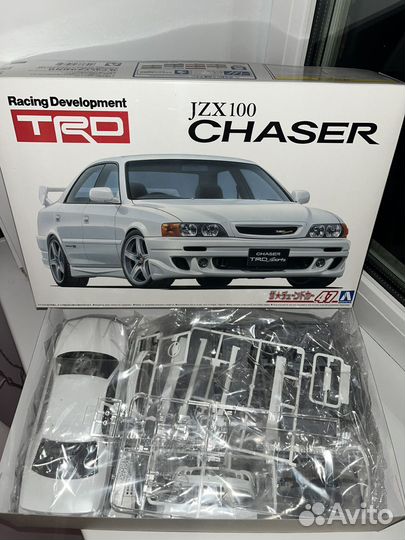Сборная модель Toyota Chaser jxz100 aoshima 1/24