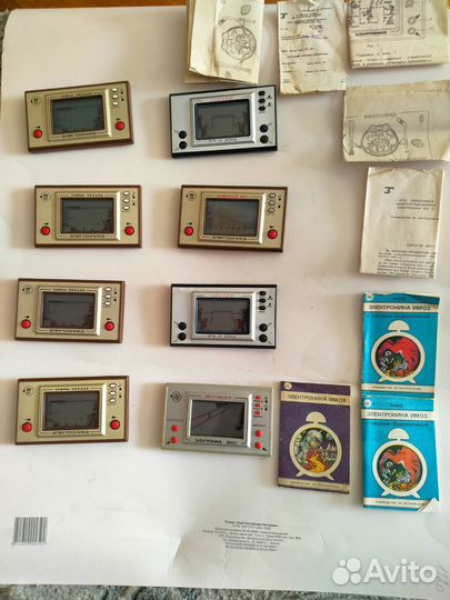 Новые Электронные игры СССР в ассортименте