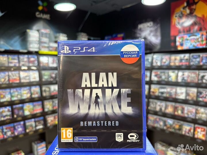 Игры для PS4: Alan Wake Remastered