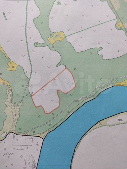 Участок 4,22 га (СНТ, ДНП)