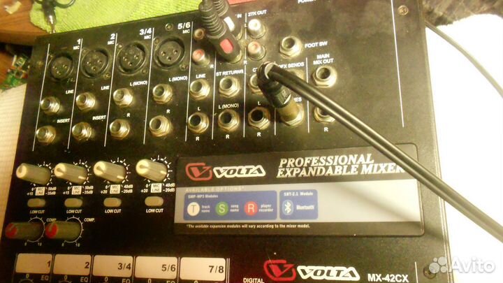 Микшерный пульт с блоком питания