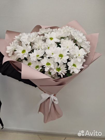 Букет из хризантем