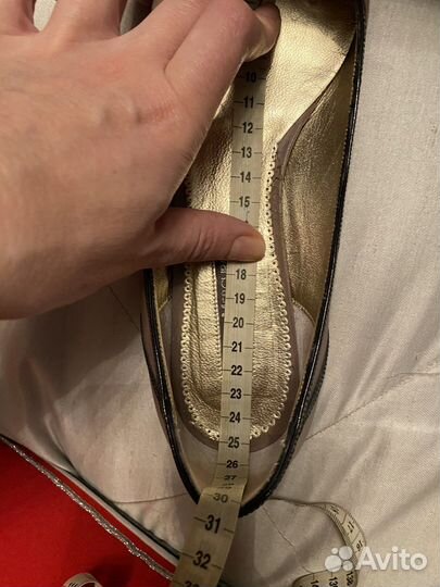 Балетки натуральная кожа 38 италия