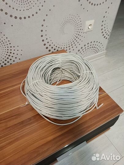 Кабель витая пара. Медь. 8 жил