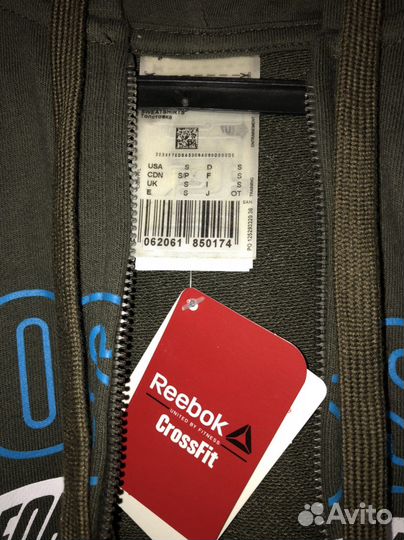 Толстовка reebok