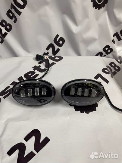 Honda Туманки Sal-man LED Универсальные