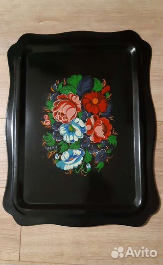 Поднос металлический СССР