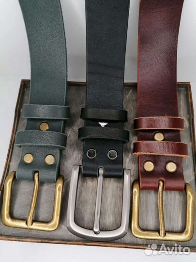 Ремень кожаный