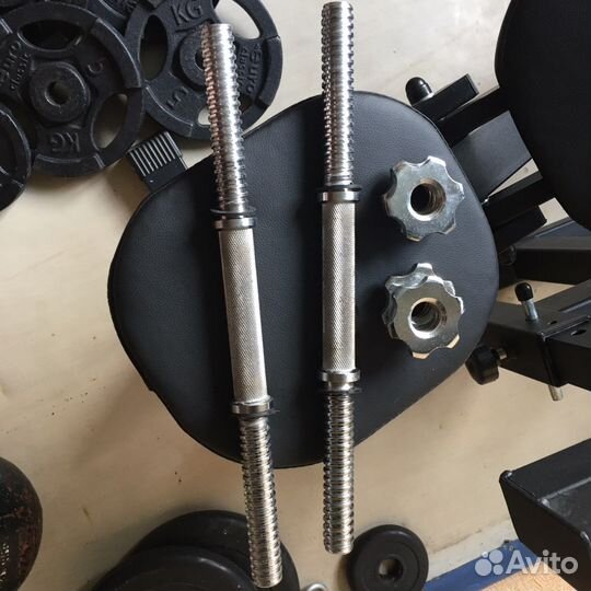 Штанга, гриф, блины, диски