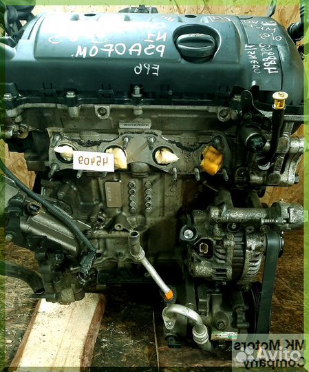 Двигатель 1,6 EP6 5FW Peugeot 308 408 207