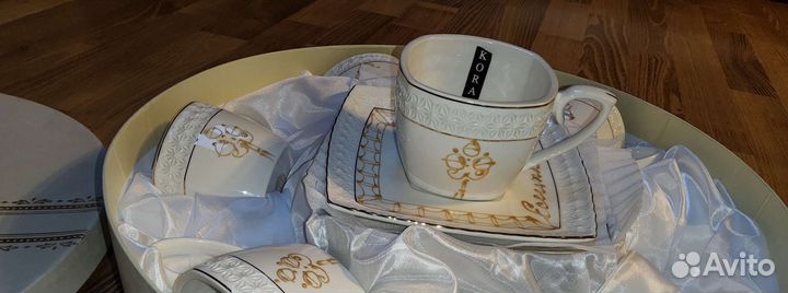 Набор чайный керамика на 6 персон Korall