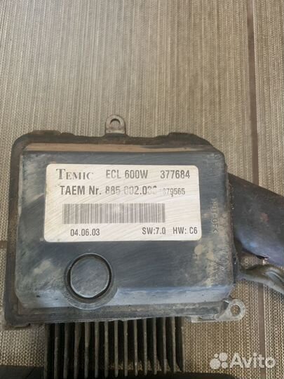 Вентилятор радиатора mercedes w211