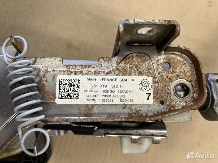 Колонка рулевая с валом Шкода Кодиак, VW Тигуан 2