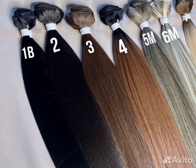 Волосы для наращивания 70 см