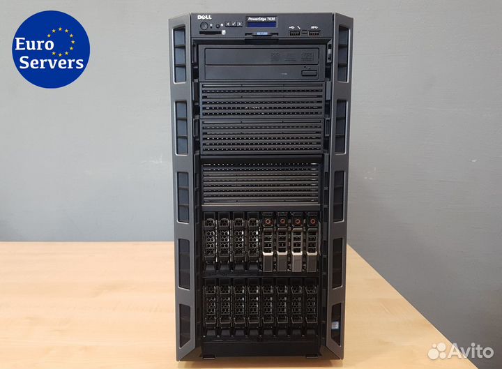 Сервер Dell T630 16SFF (2xXeon E5-2696v4, 64Gb)