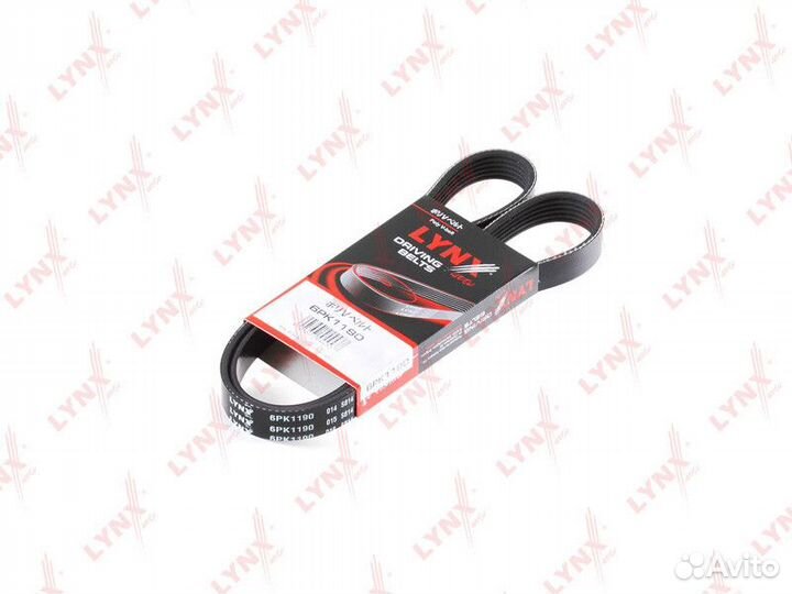 Ремень поликлиновой lynxauto 6PK1190