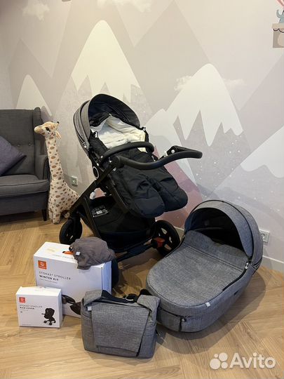 Коляска stokke trailz 2 в 1