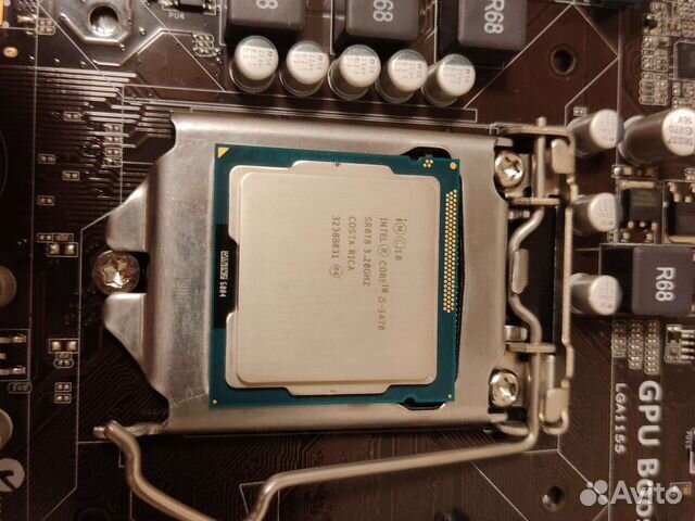 Материнская плата 1155 с процессором i5 3470 купить в Омске ...