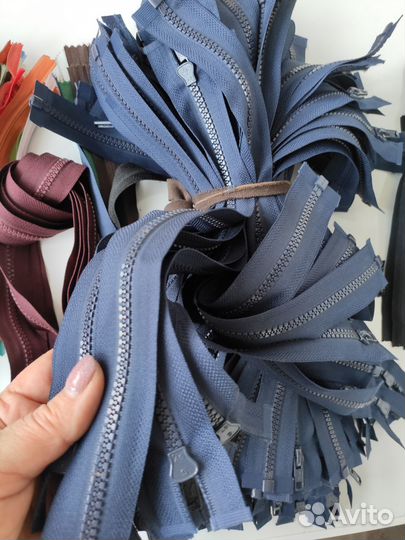 Молнии одежные. Новые