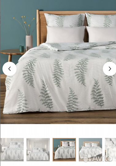 Белье постельное двуспальное поплин, хлопок 100