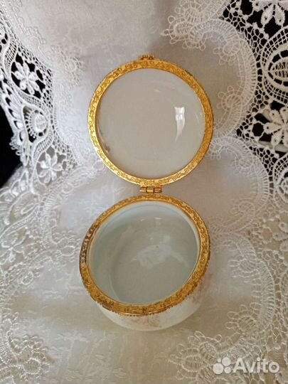 Шкатулка керамическая для украшений