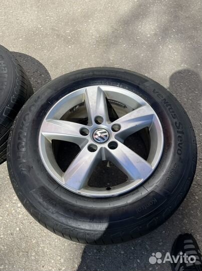 Hankook S1EVO2 SUV R17 на дисках VW Touareg