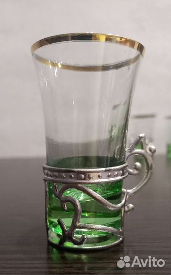 Стопки (рюмки) Цветное стекло