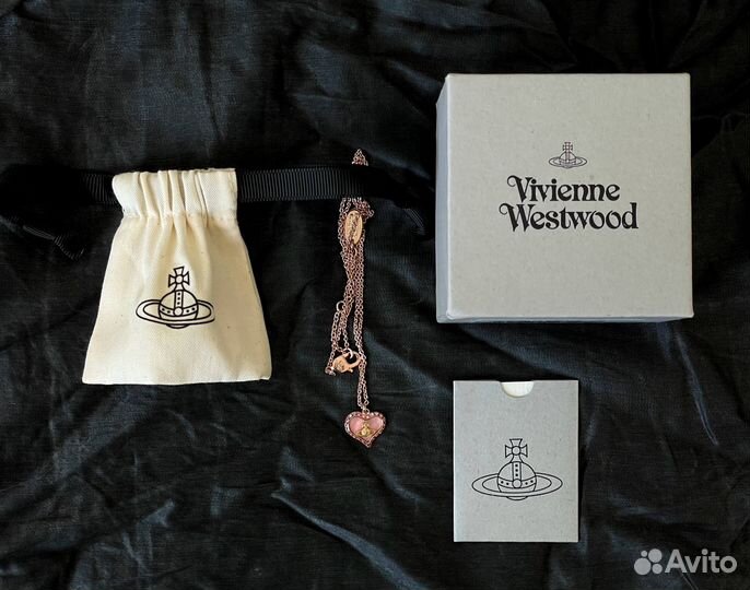 Колье Vivienne Westwood Petra Pink