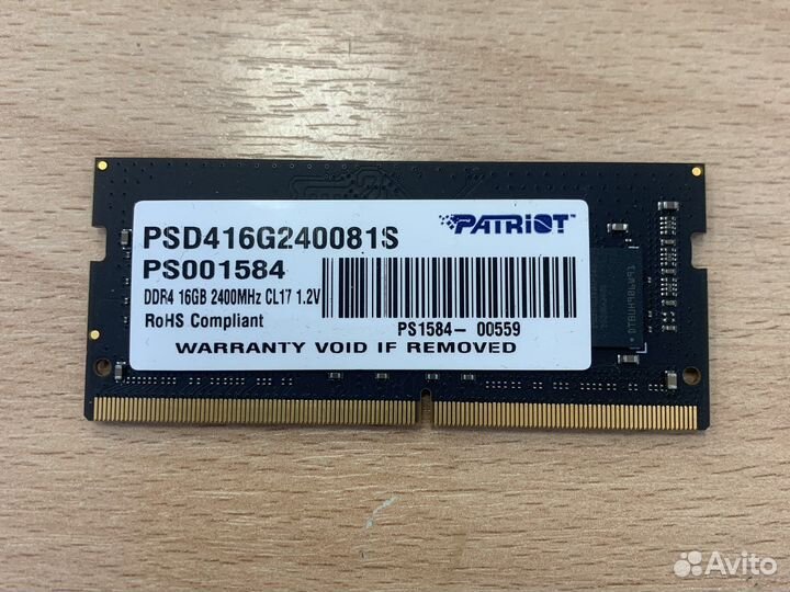 16GB sodimm DDR4