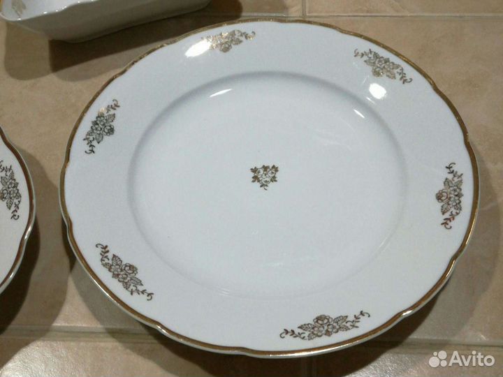 Чешский столовый сервиз советского периода