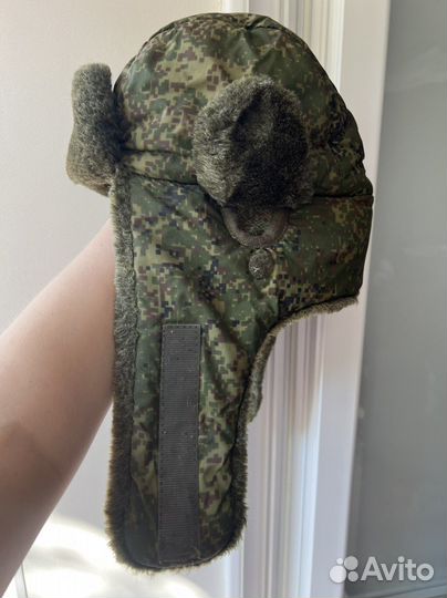 Шапка ушанка военная