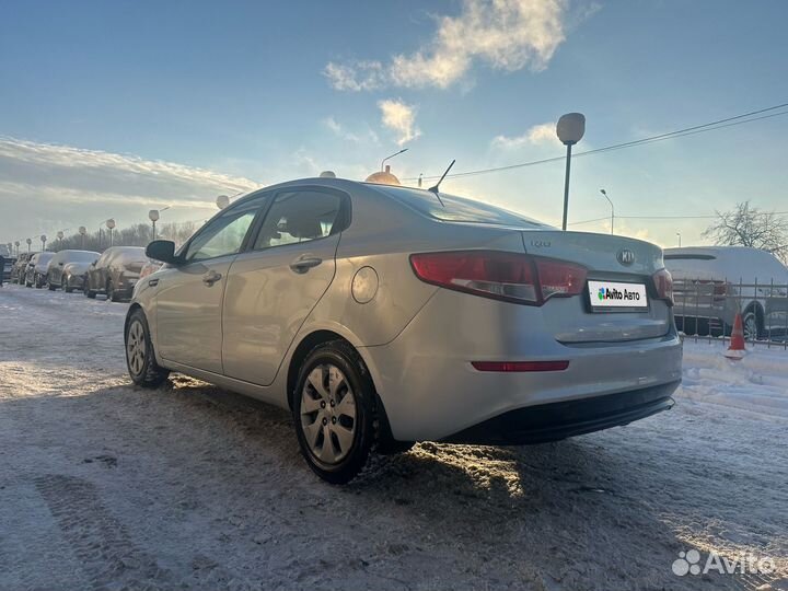 Kia Rio 1.6 МТ, 2015, 140 000 км